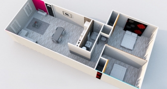 7 - Appartement T3 Entièrement Rénové (61m²)